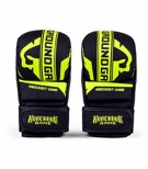 GROUNDGAME MMA Sparing Gloves stripe neon - black